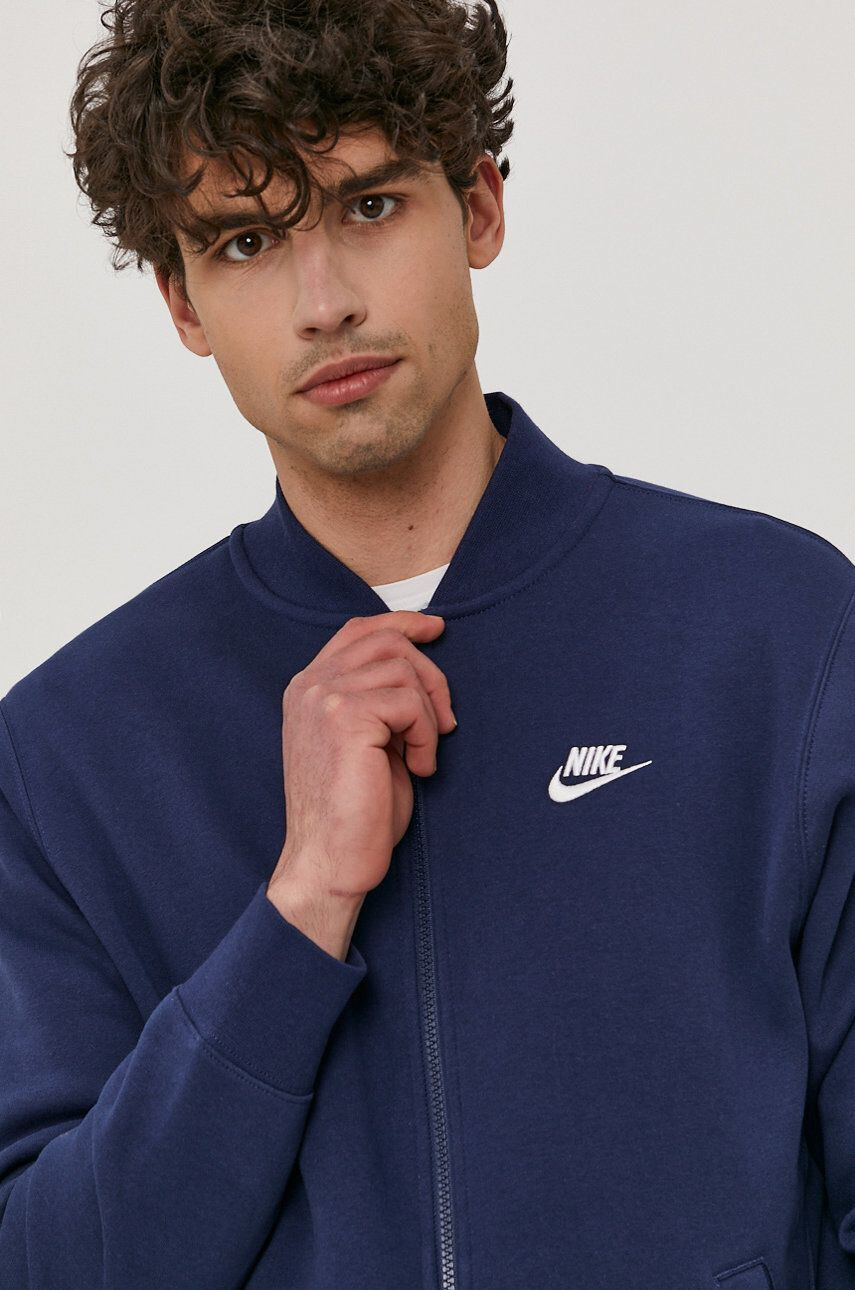 Nike Sportswear felső sötétkék férfi melange - Pepit.hu