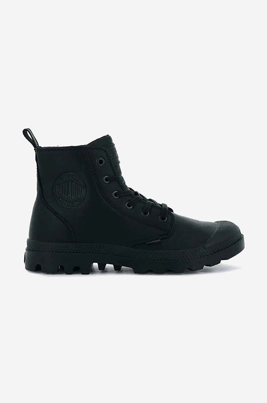 Palladium bőr sneaker Pampa Hi Zip LTH fekete - Pepit.hu