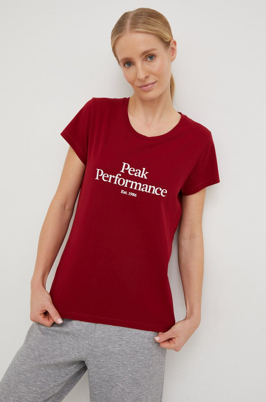 Peak Performance pamut póló fekete - Pepit.hu