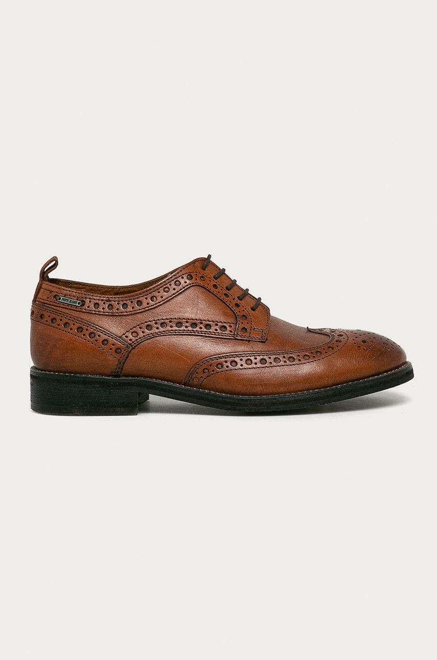 Pepe Jeans Bőr félcipő Hackney Brogue - Pepit.hu