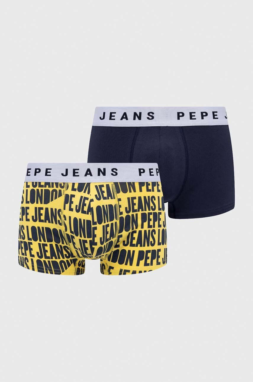 Pepe Jeans boxeralsó 2 db sárga férfi - Pepit.hu