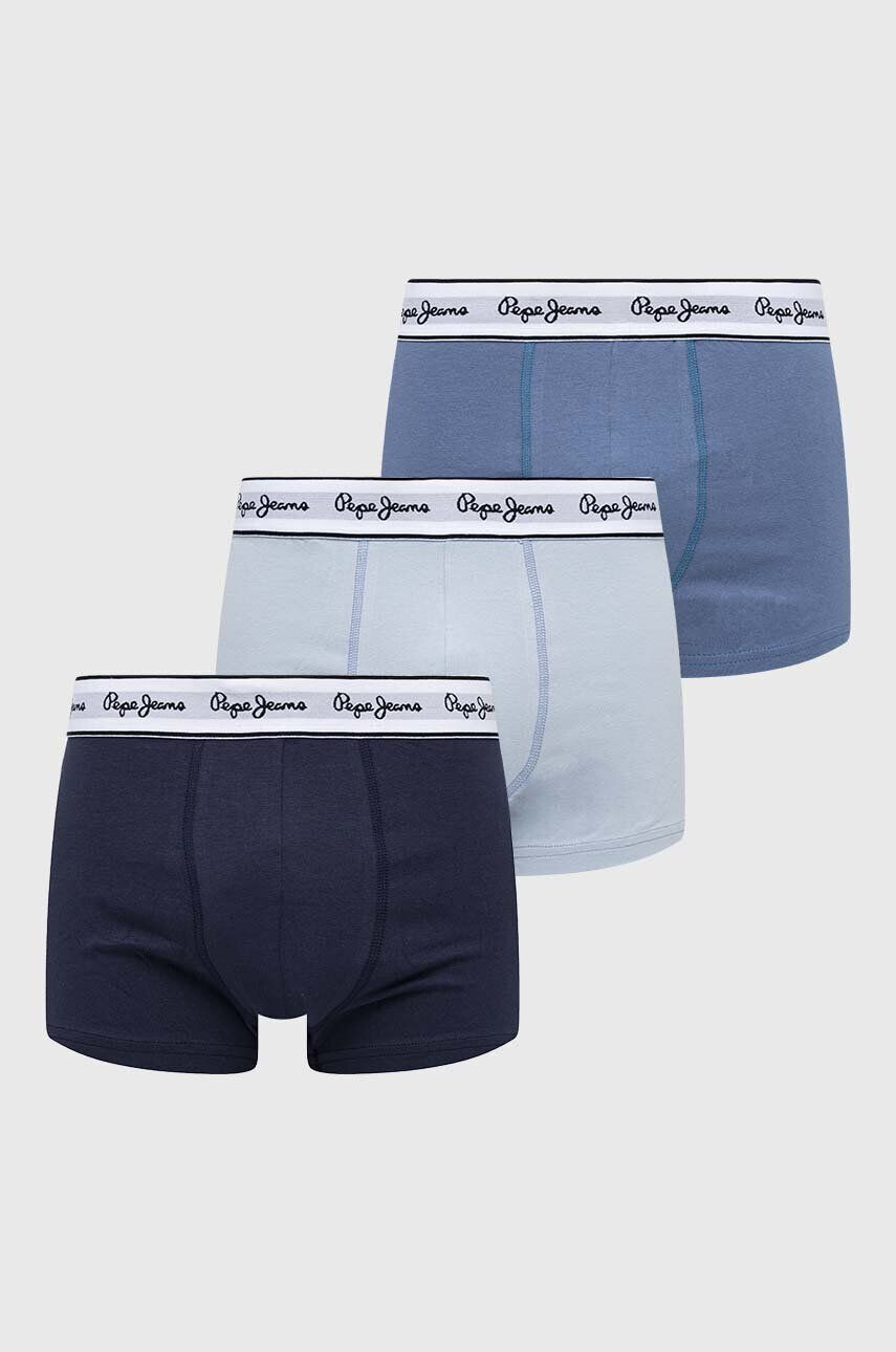 Pepe Jeans boxeralsó 3 db sötétkék férfi - Pepit.hu