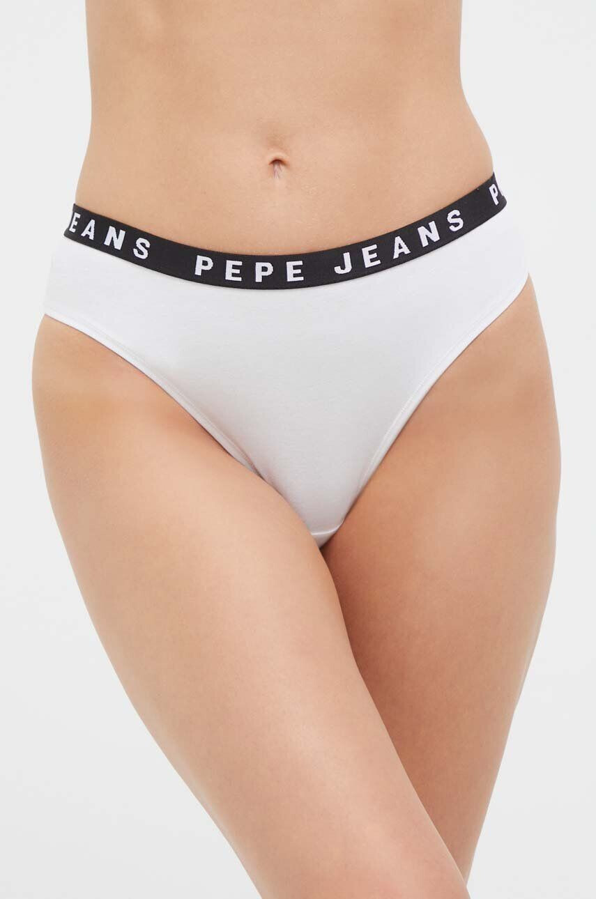 Pepe Jeans bugyi fehér - Pepit.hu