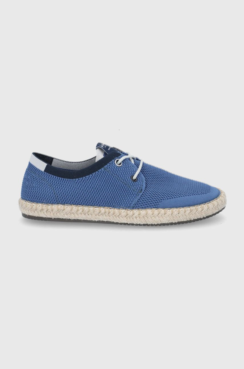 Pepe Jeans espadrilles Tourist Laces Up Knit - Pepit.hu