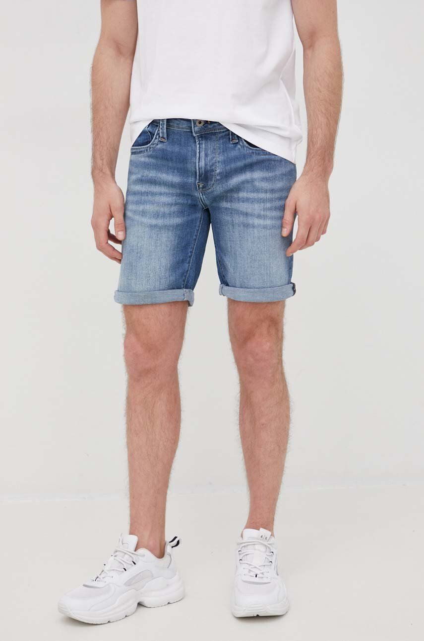 Pepe Jeans farmer rövidnadrág Hatch Short sötétkék férfi - Pepit.hu