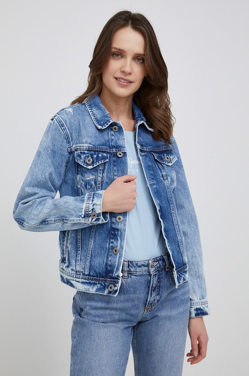 Pepe Jeans farmerdzseki Rose Jacket - Pepit.hu