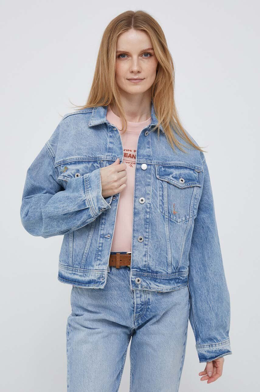 Pepe Jeans farmerdzseki Turner Rainbow női átmeneti oversize - Pepit.hu