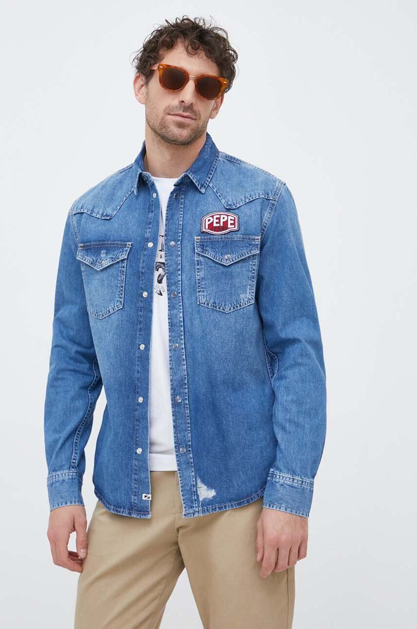 Pepe Jeans farmering női galléros regular - Pepit.hu