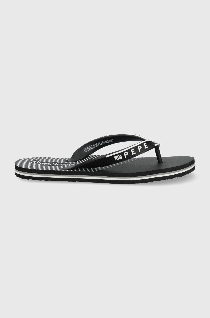 Pepe Jeans flip-flop Pool fekete férfi - Pepit.hu