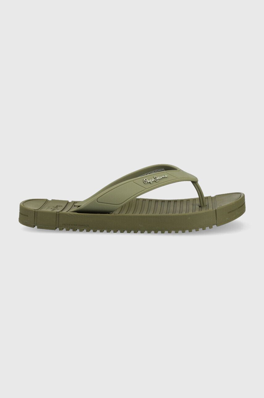 Pepe Jeans flip-flop SHORE zöld férfi PMS70137 - Pepit.hu