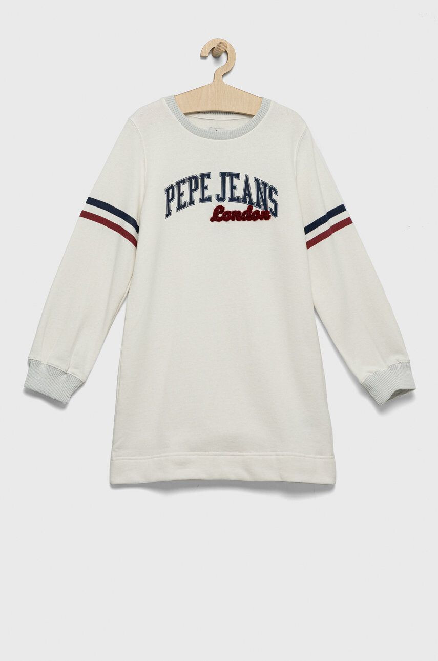 Pepe Jeans gyerek ruha fekete mini harang alakú - Pepit.hu