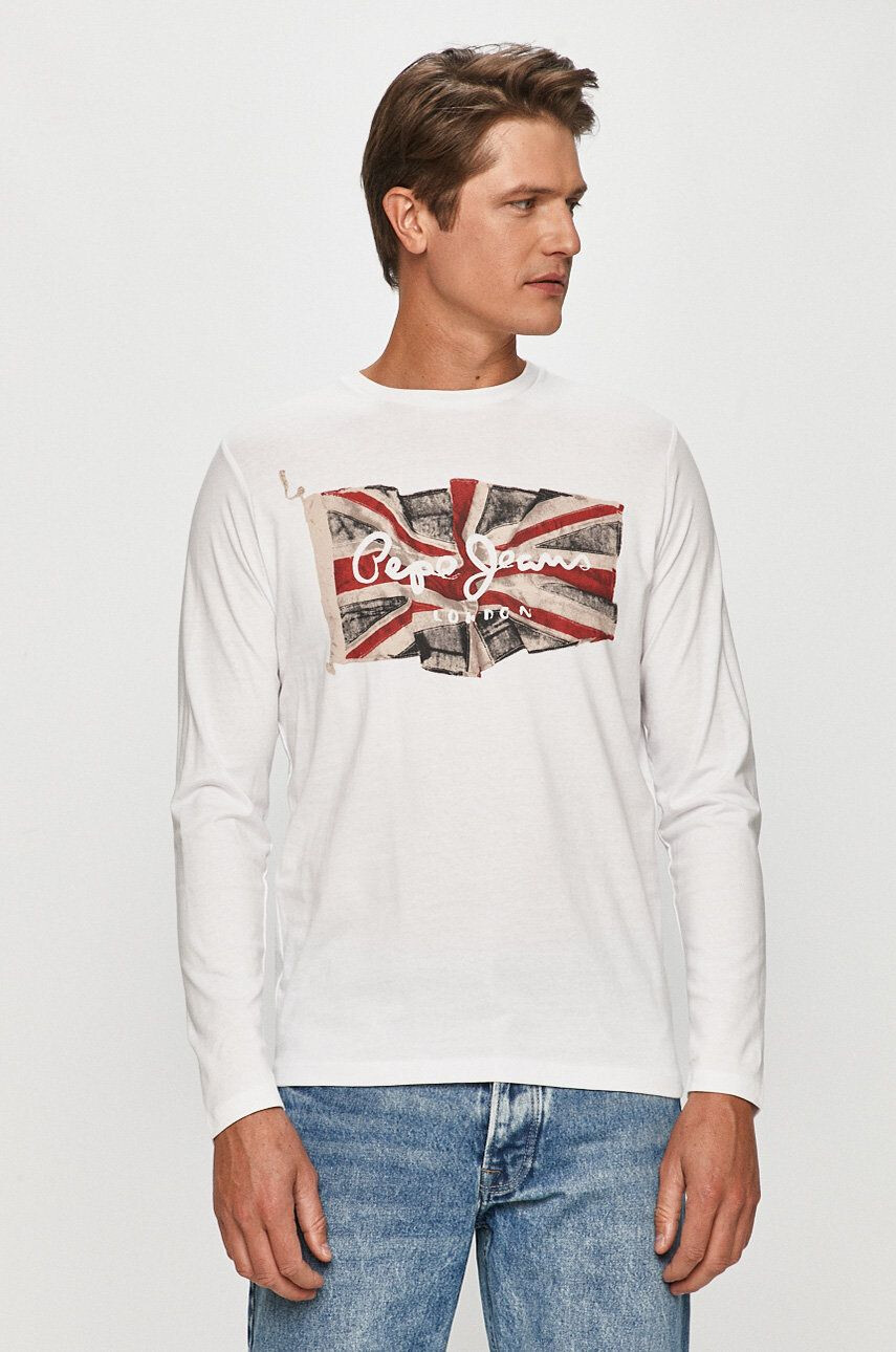 Pepe Jeans Hosszú ujjú Flag Logo - Pepit.hu