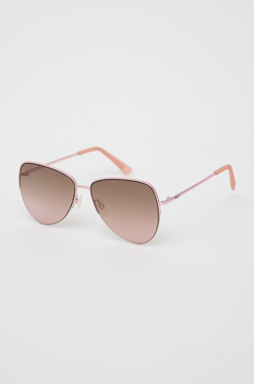 Pepe Jeans napszemüveg Semi Rimless Aviator - Pepit.hu