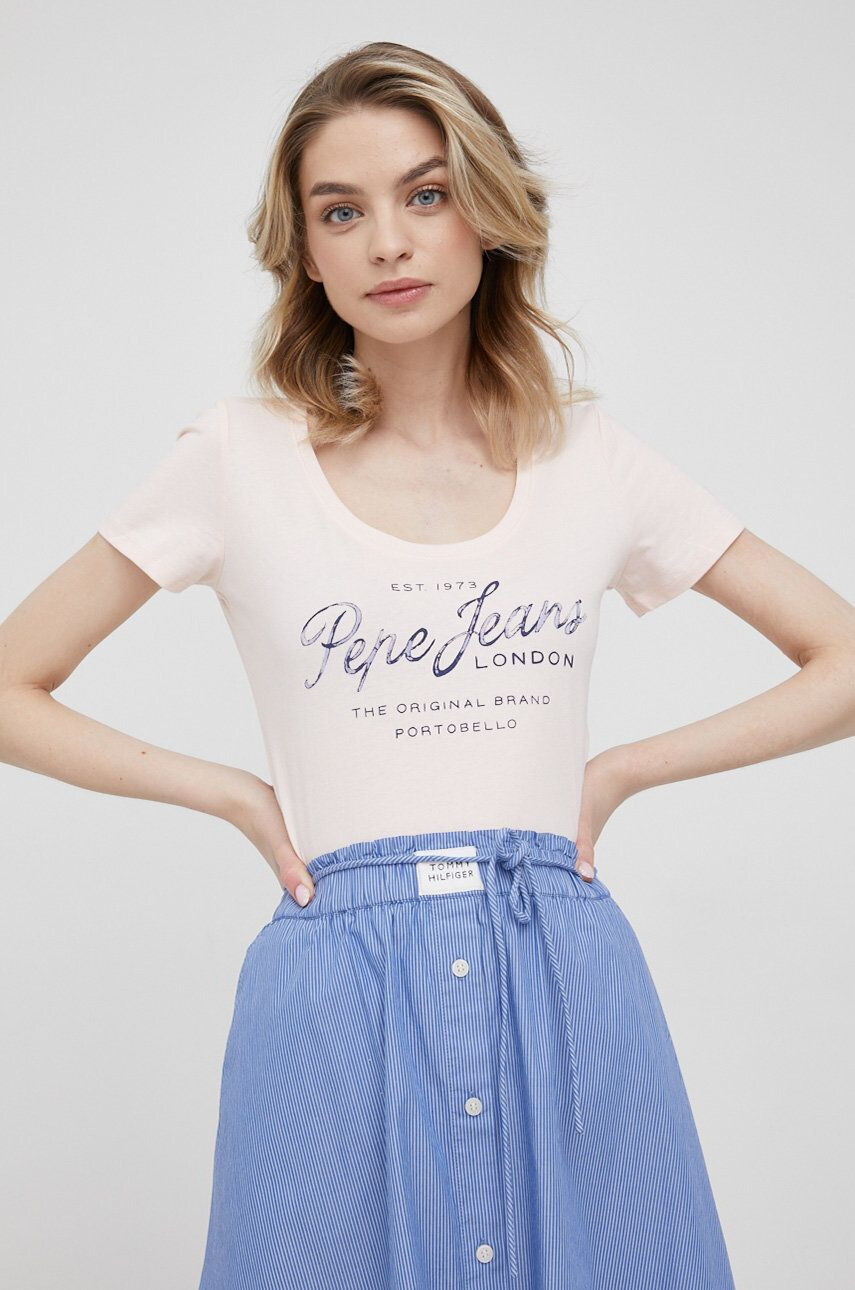 Pepe Jeans pamut póló Baia - Pepit.hu