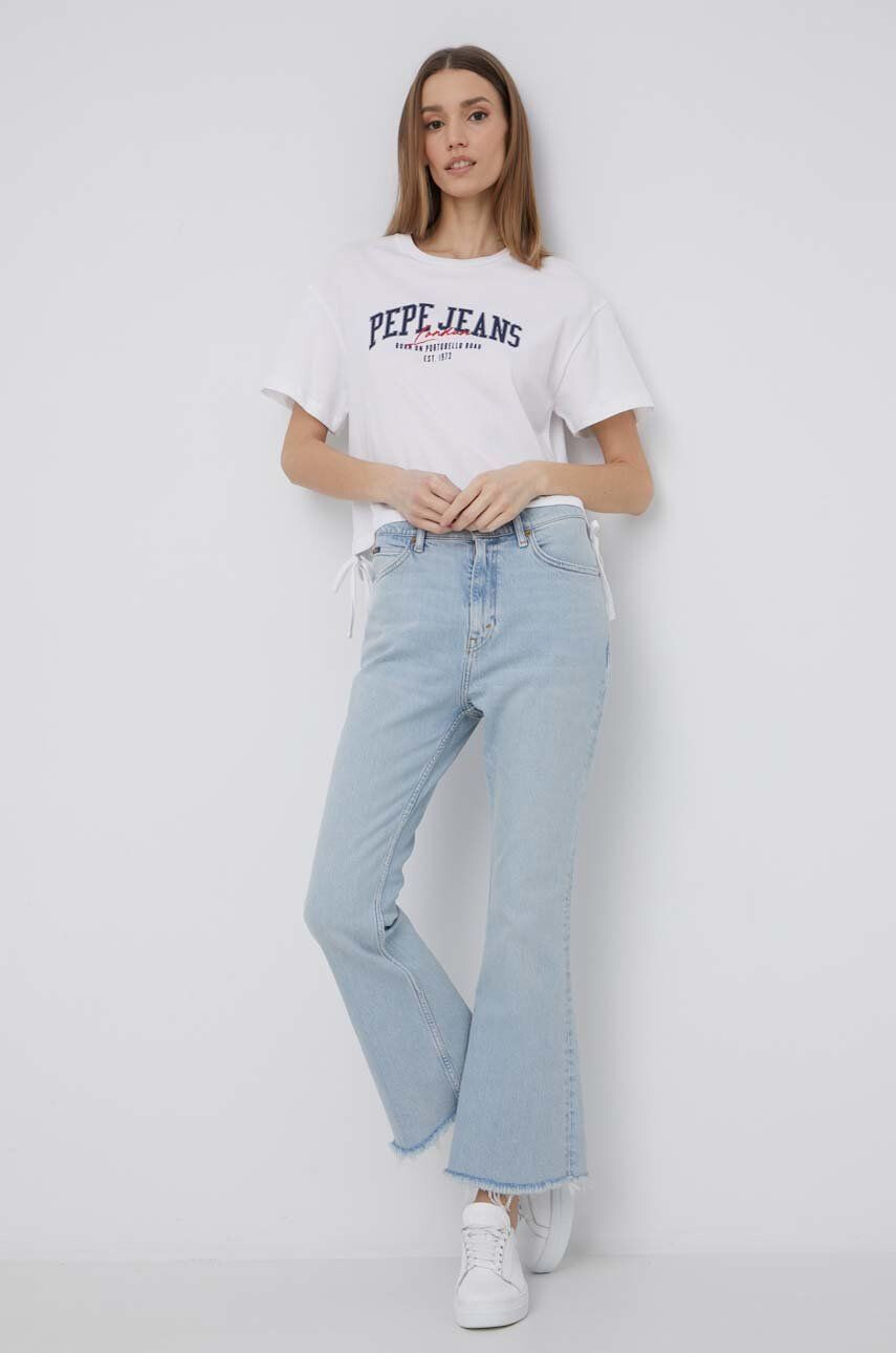 Pepe Jeans pamut póló Cara - Pepit.hu