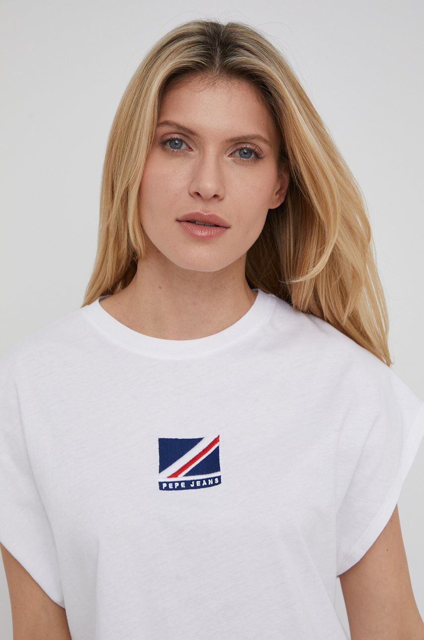 Pepe Jeans pamut póló Charlotte Tee - Pepit.hu