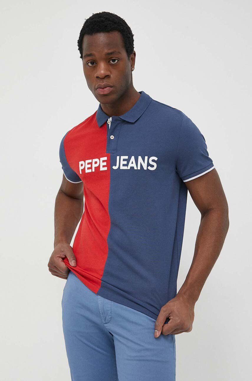 Pepe Jeans pamut póló Jan nyomott mintás - Pepit.hu