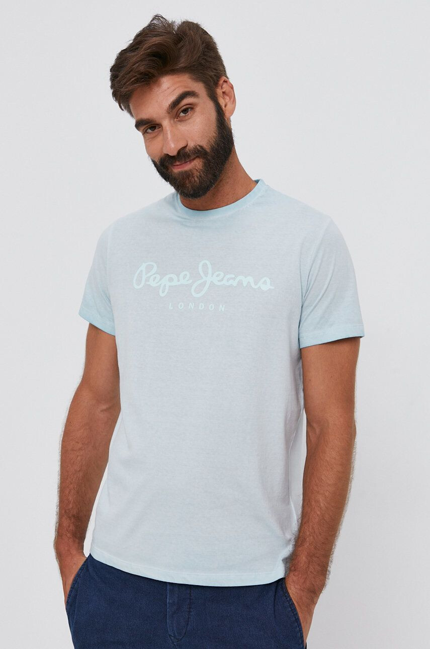 Pepe Jeans pamut póló West Sir - Pepit.hu