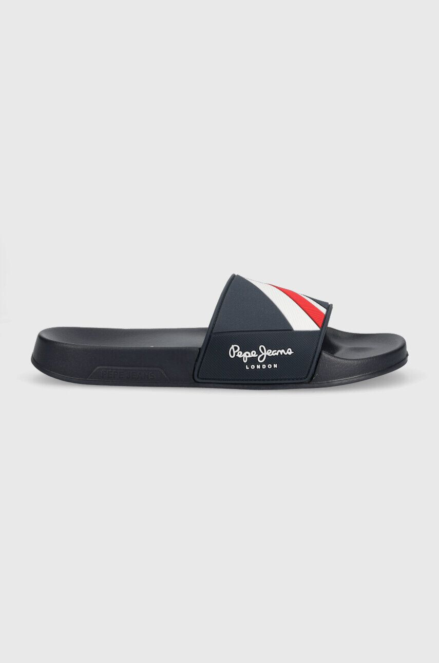 Pepe Jeans papucs SLIDER fekete férfi PMS70125 - Pepit.hu