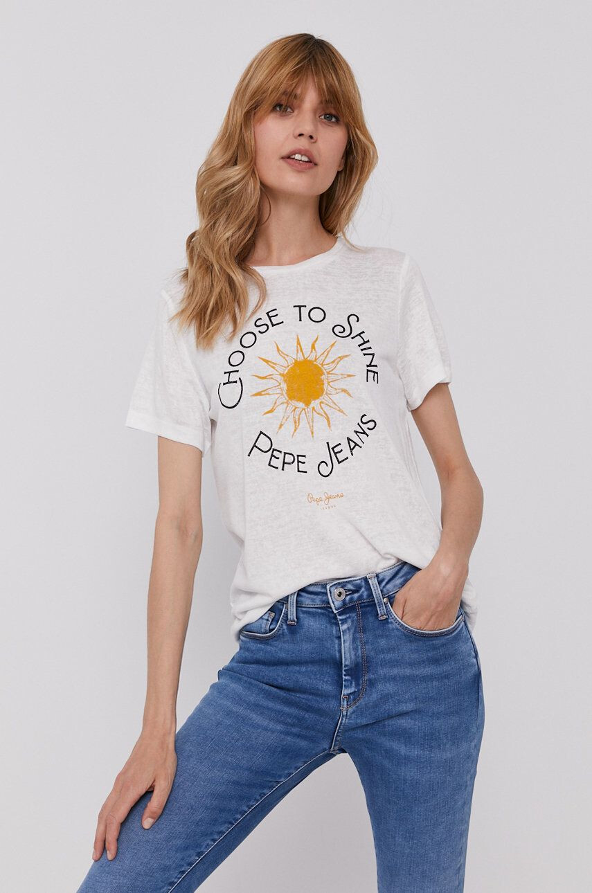 Pepe Jeans t-shirt Astrid - Pepit.hu