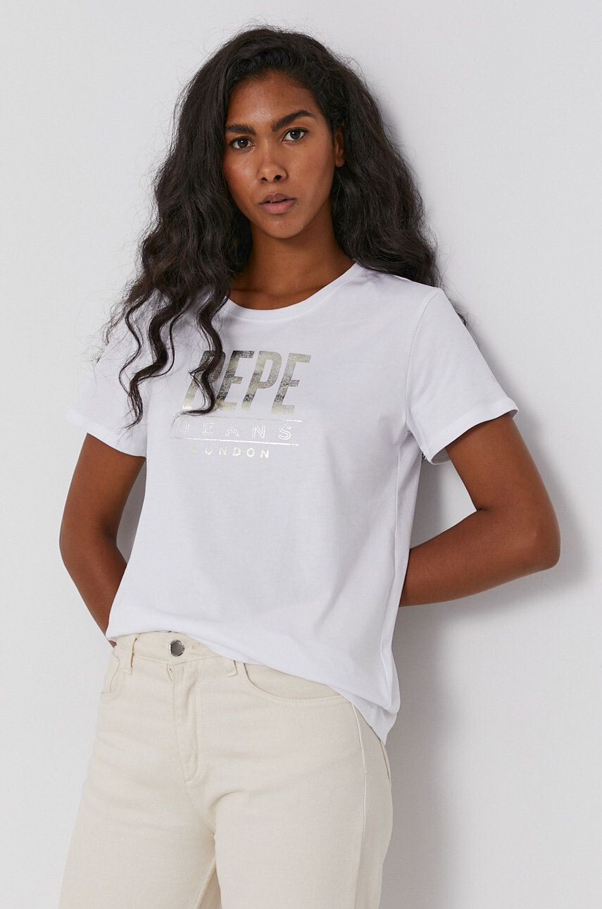 Pepe Jeans t-shirt Blancas - Pepit.hu