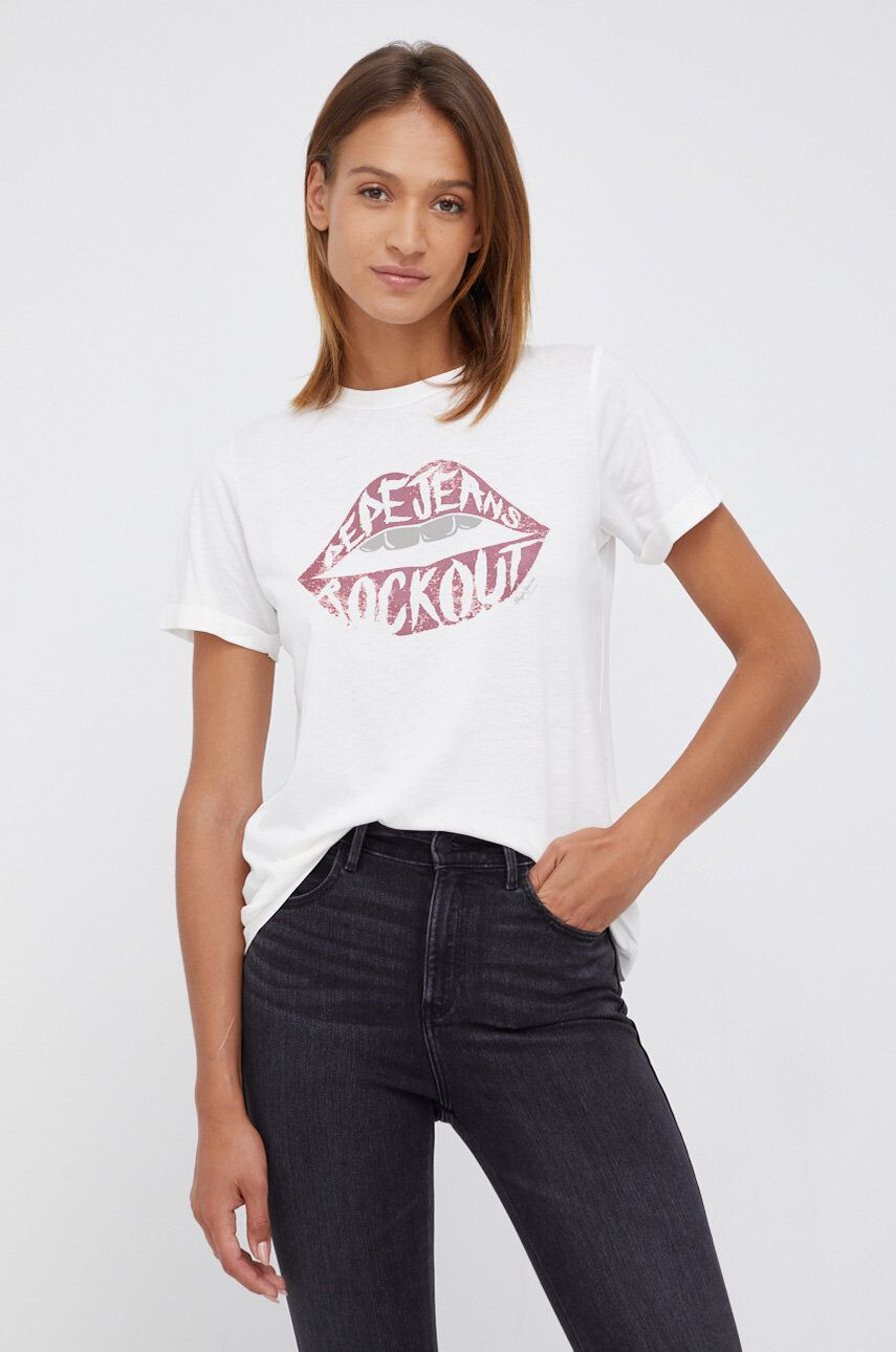 Pepe Jeans t-shirt Lips - Pepit.hu