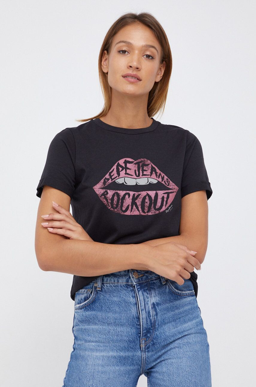 Pepe Jeans T-shirt Lips - Pepit.hu