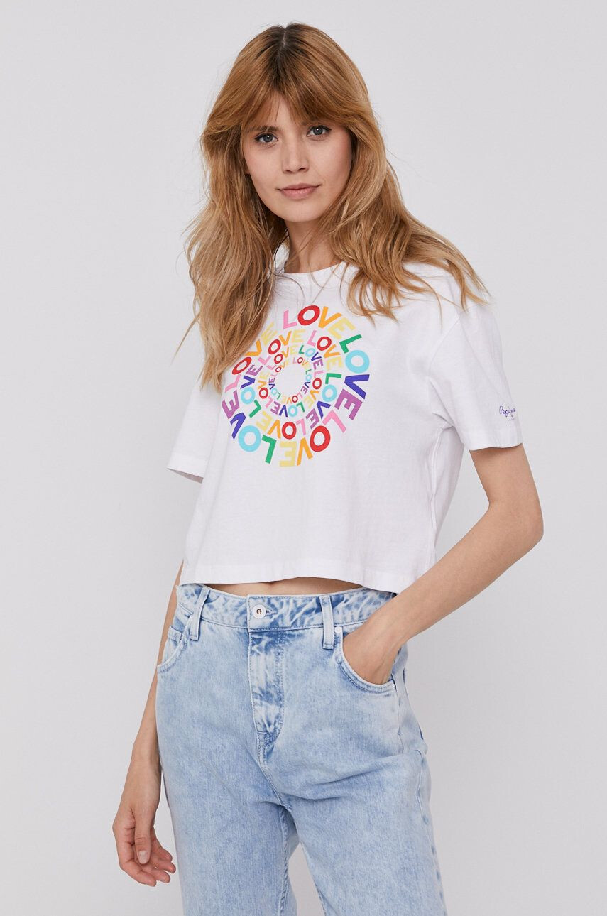 Pepe Jeans T-shirt Marsha Pride - Pepit.hu