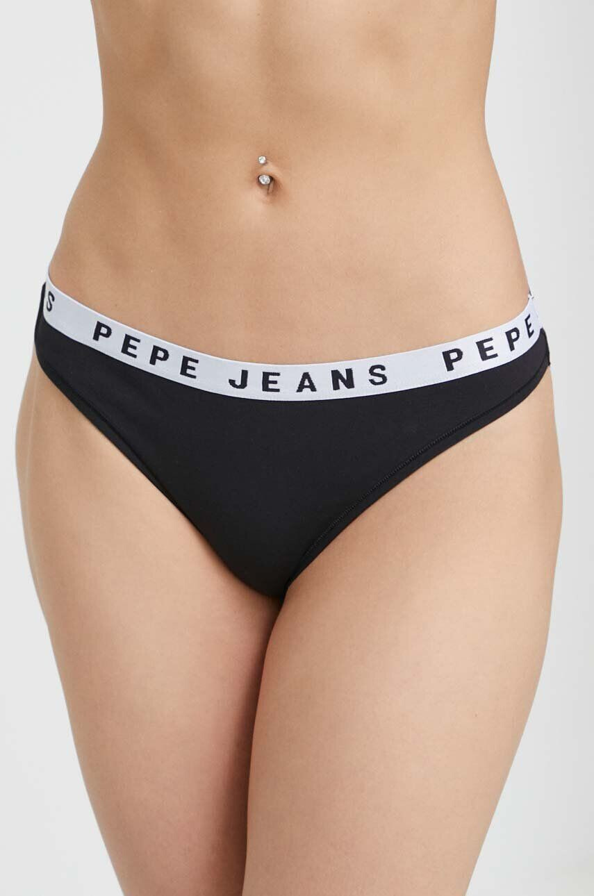 Pepe Jeans tanga fekete - Pepit.hu