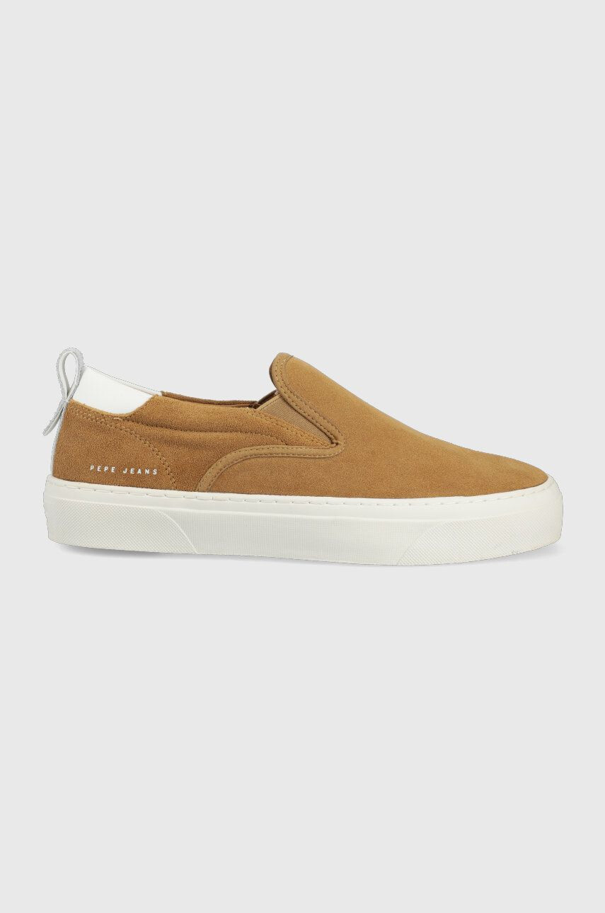 Pepe Jeans velúr teniszcipő Yogi Slip On - Pepit.hu