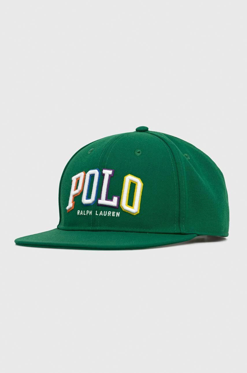 Polo Ralph Lauren baseball sapka zöld nyomott mintás - Pepit.hu