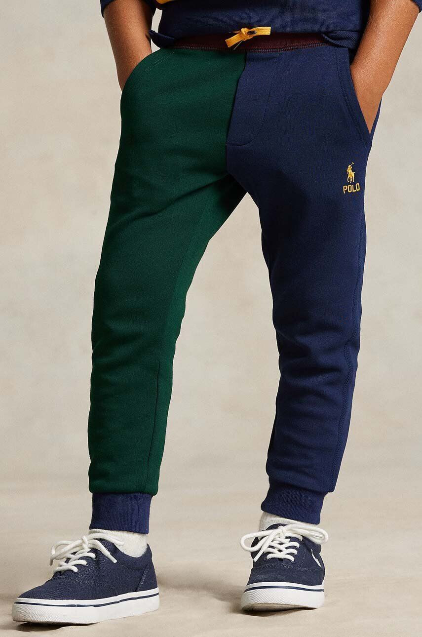 Polo Ralph Lauren gyerek melegítőnadrág zöld mintás - Pepit.hu