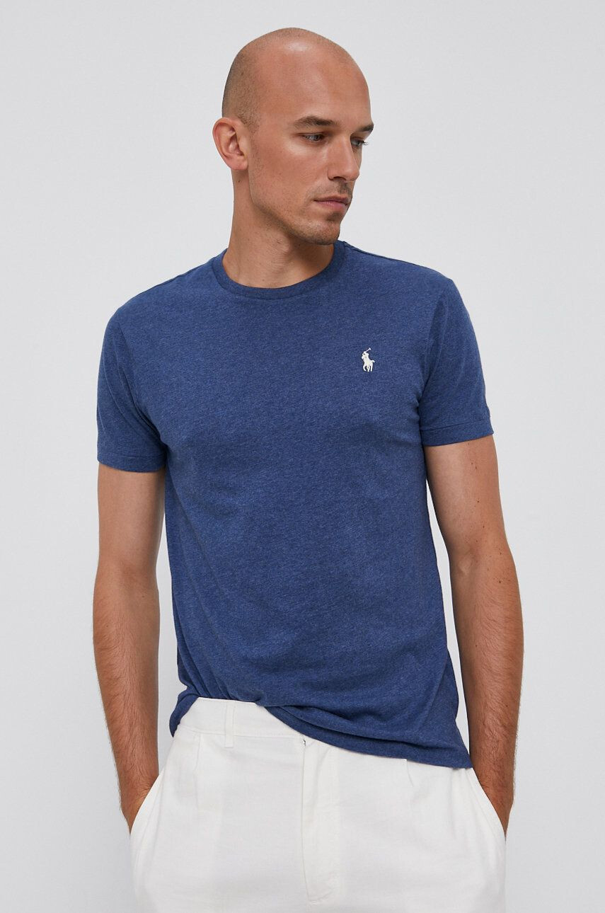 Polo Ralph Lauren t-shirt kék férfi sima - Pepit.hu