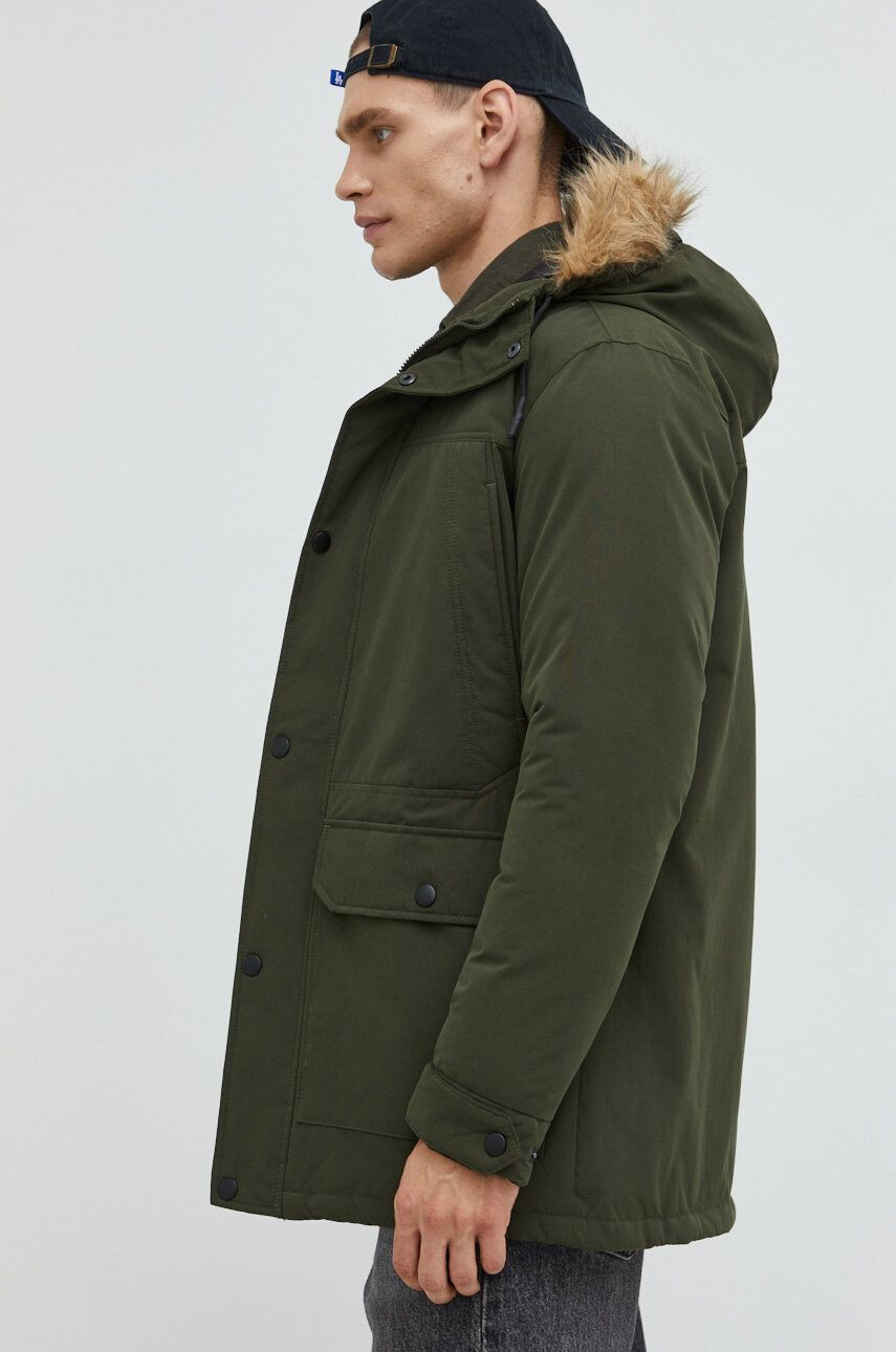 Produkt by Jack & Jones parka zöld férfi téli - Pepit.hu