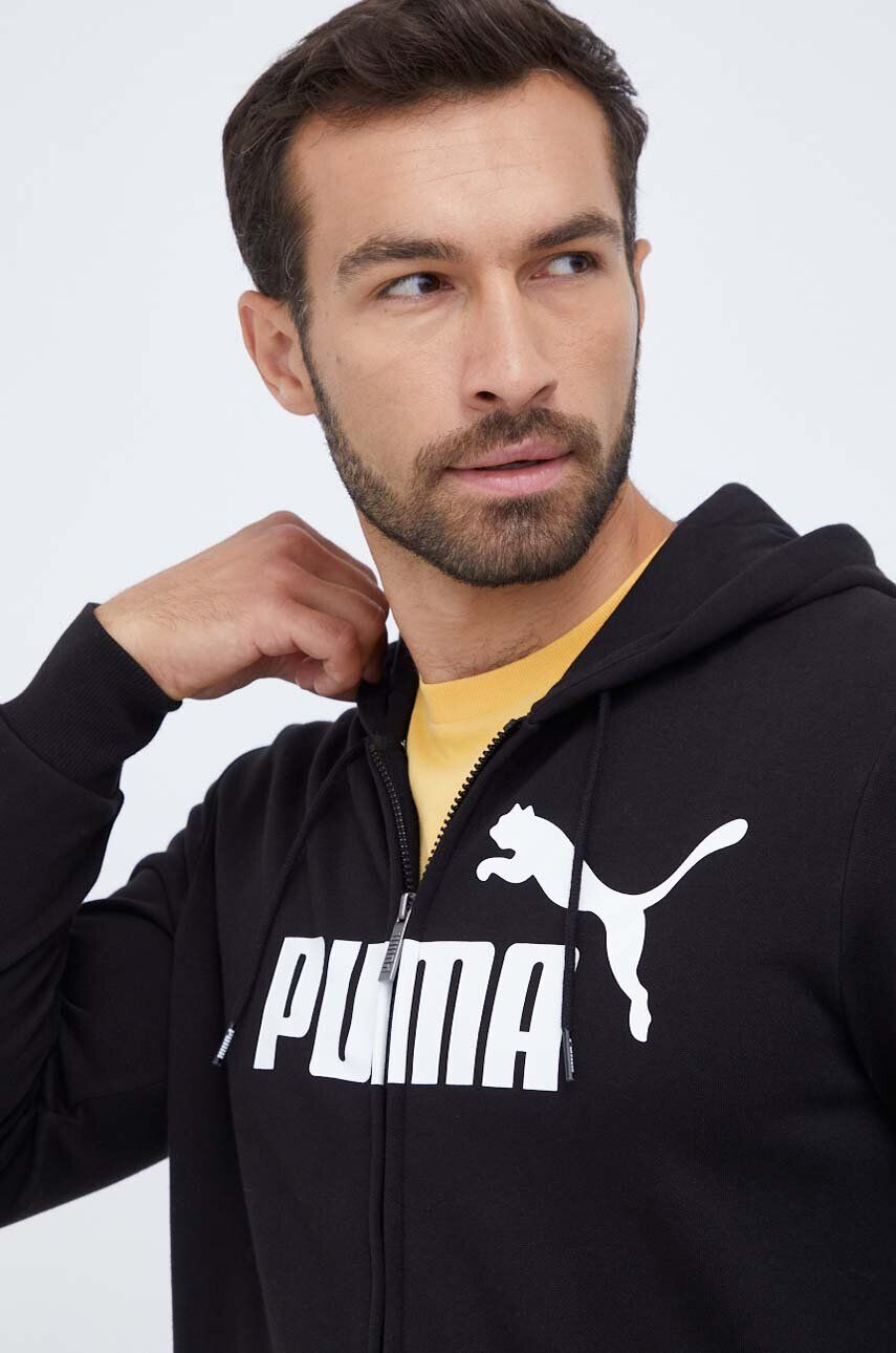 Puma felső fekete férfi nyomott mintás kapucnis - Pepit.hu