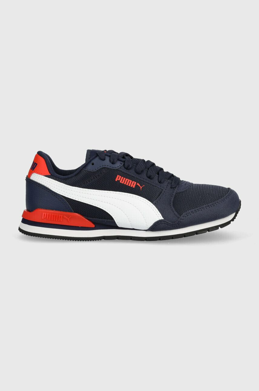 Puma gyerek sportcipő ST Runner v3 Mesh Jr sötétkék - Pepit.hu