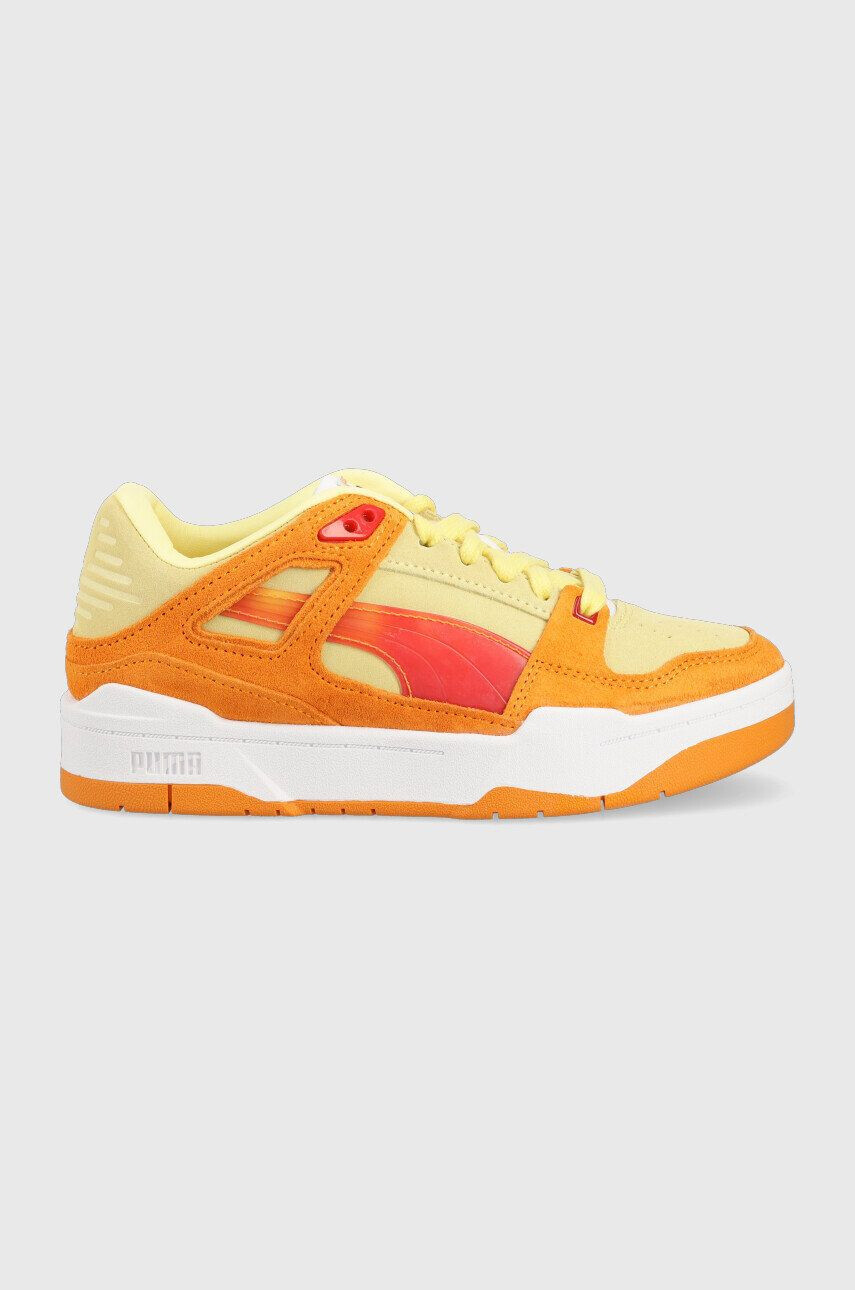 Puma gyerek velúr sportcipő Slipstream x Pokemon narancssárga - Pepit.hu