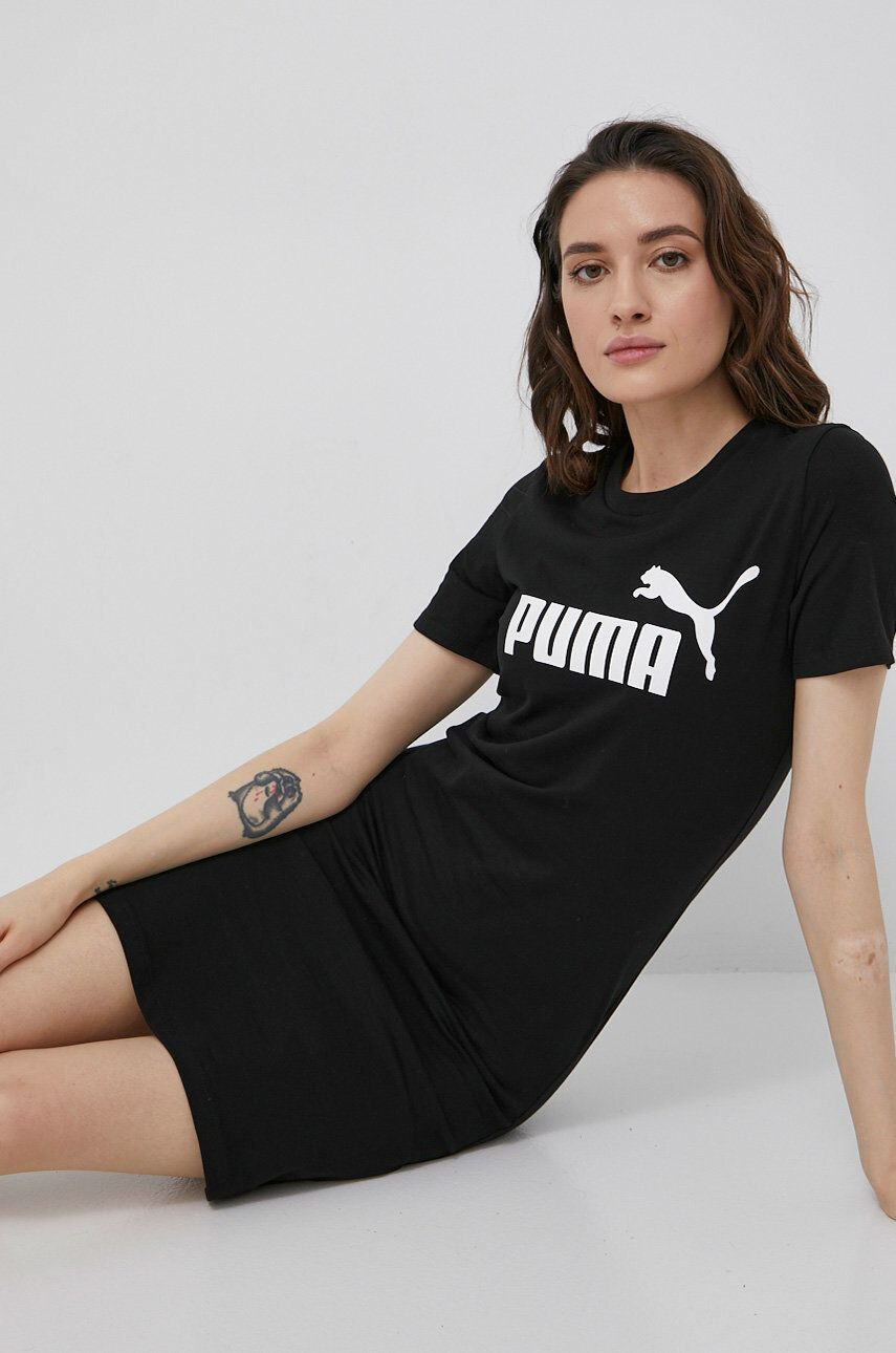 Puma ruha 848349 fekete mini testhezálló - Pepit.hu