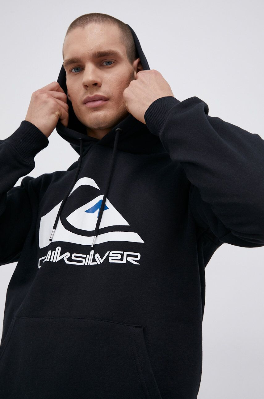 Quiksilver felső fekete férfi nyomott mintás - Pepit.hu