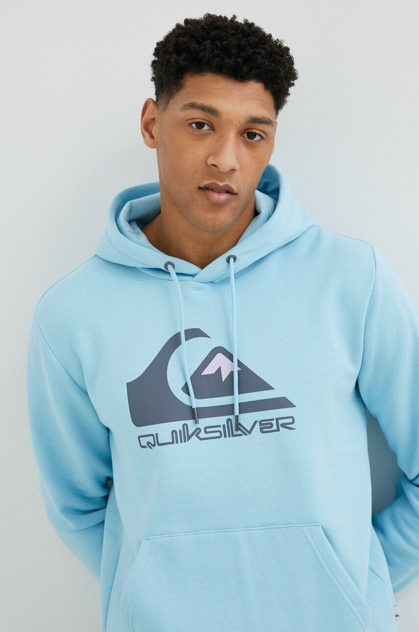 Quiksilver felső férfi nyomott mintás kapucnis - Pepit.hu