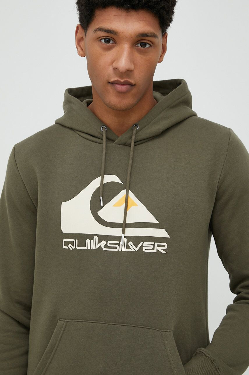 Quiksilver felső barna férfi nyomott mintás - Pepit.hu