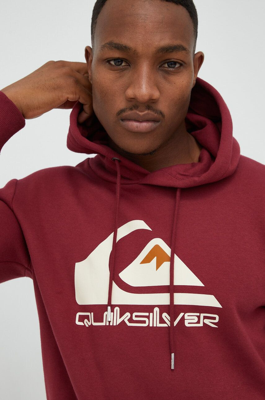 Quiksilver felső piros férfi nyomott mintás - Pepit.hu