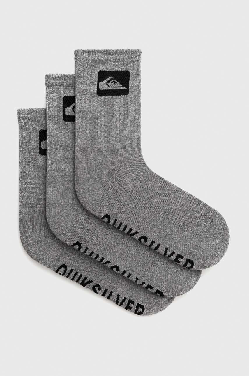 Quiksilver zokni 3 db szürke férfi - Pepit.hu