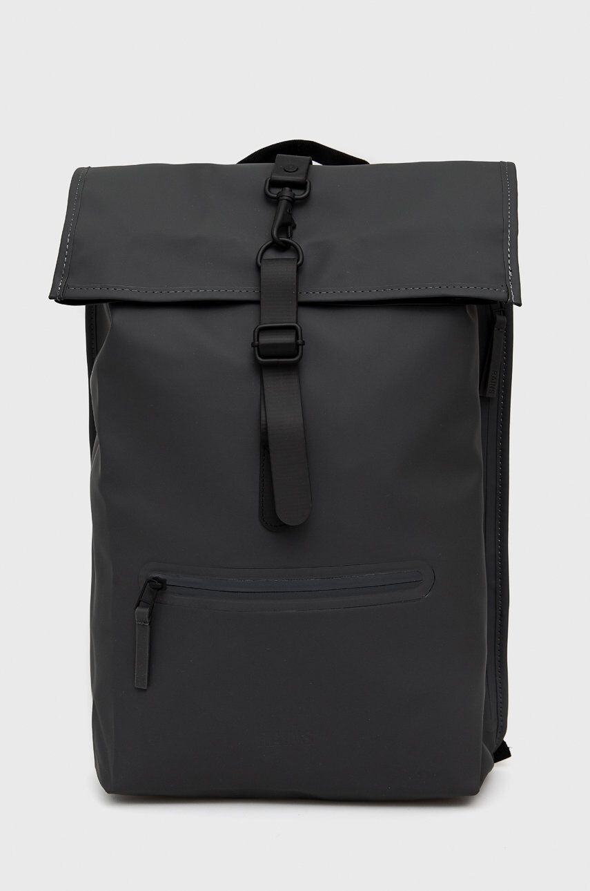 Rains hátizsák 13160 Rolltop Rucksack szürke nagy sima - Pepit.hu