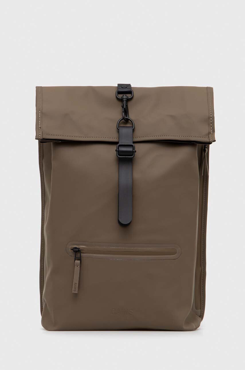 Rains hátizsák 13160 Rolltop Rucksack barna nagy sima - Pepit.hu