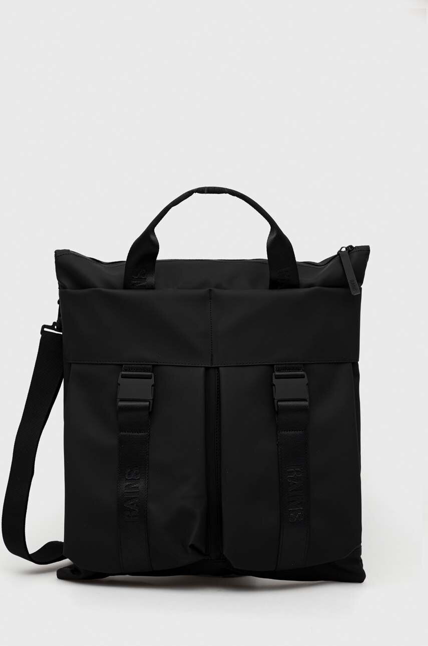 Rains táska 13790 Trail Tote Bag fekete - Pepit.hu