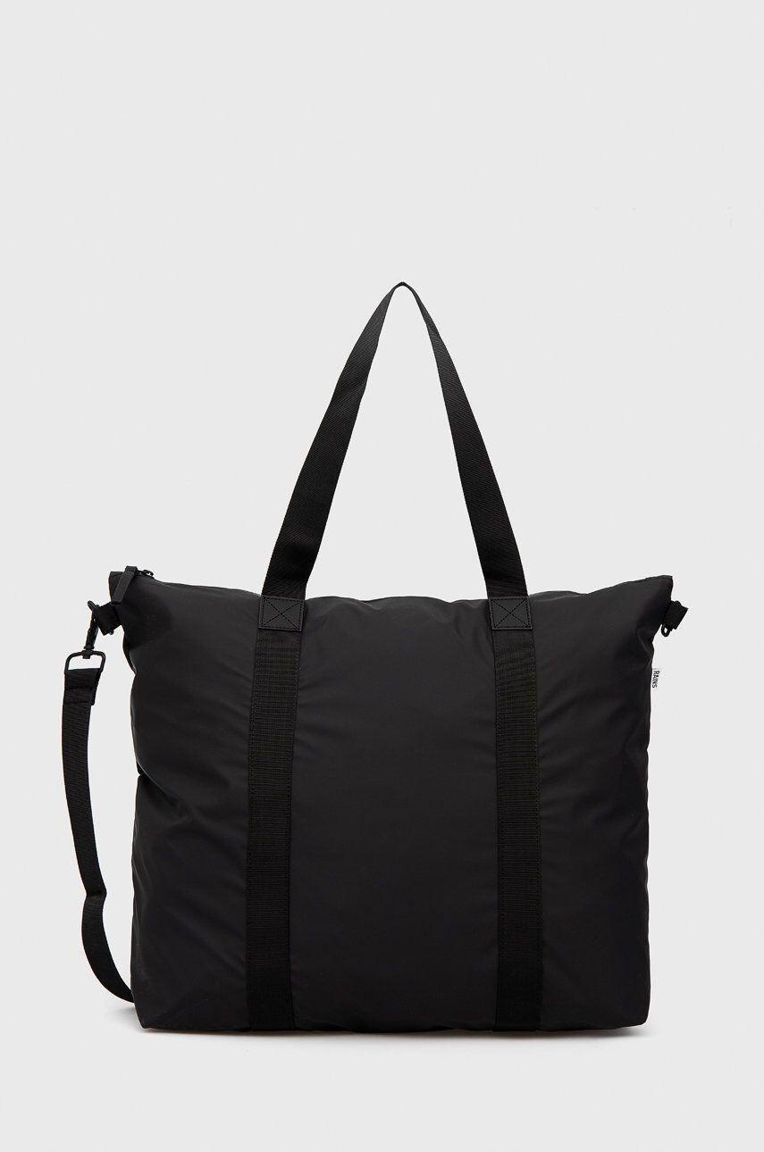 Rains táska 13890 Tote Bag fekete - Pepit.hu