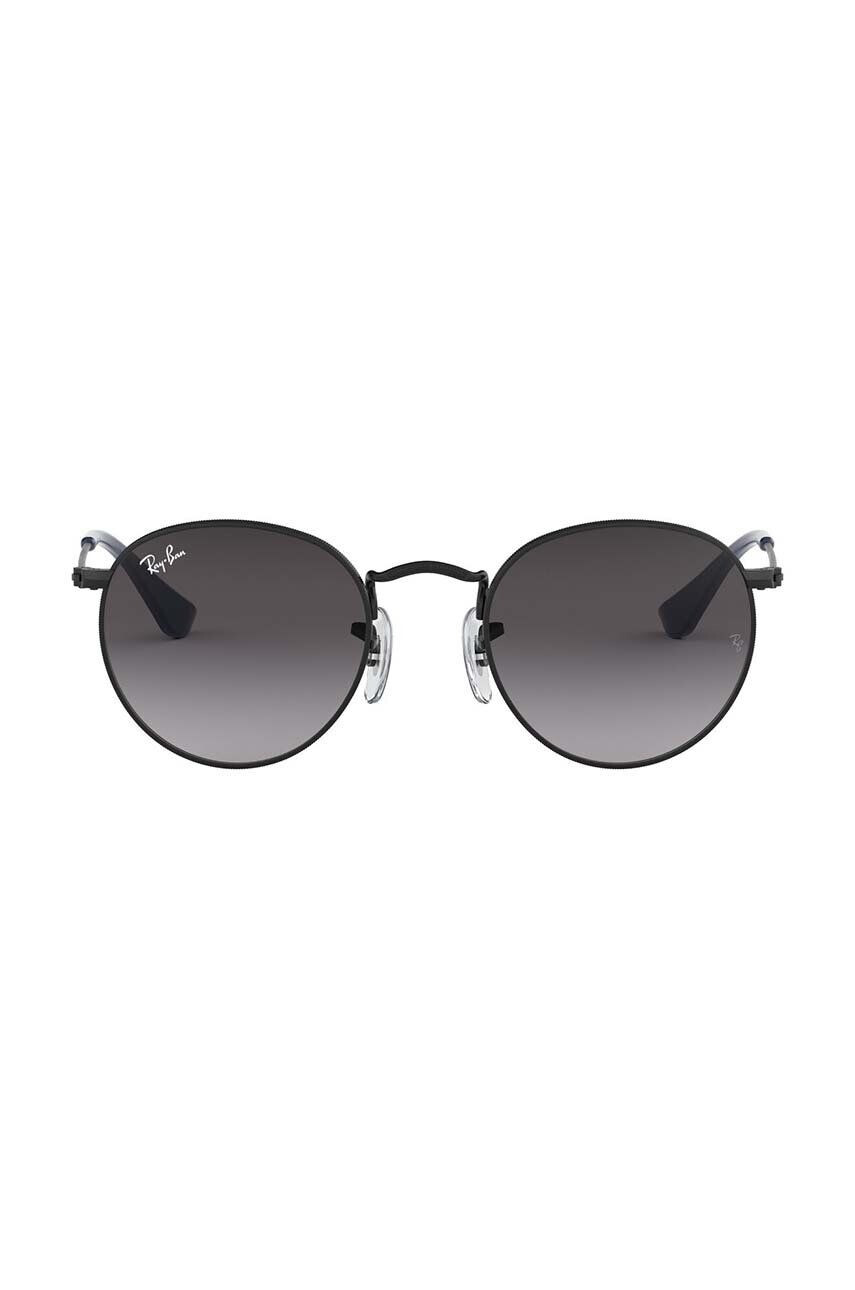 Ray-Ban gyerek napszemüveg Round Kids fekete 0RJ9547S - Pepit.hu