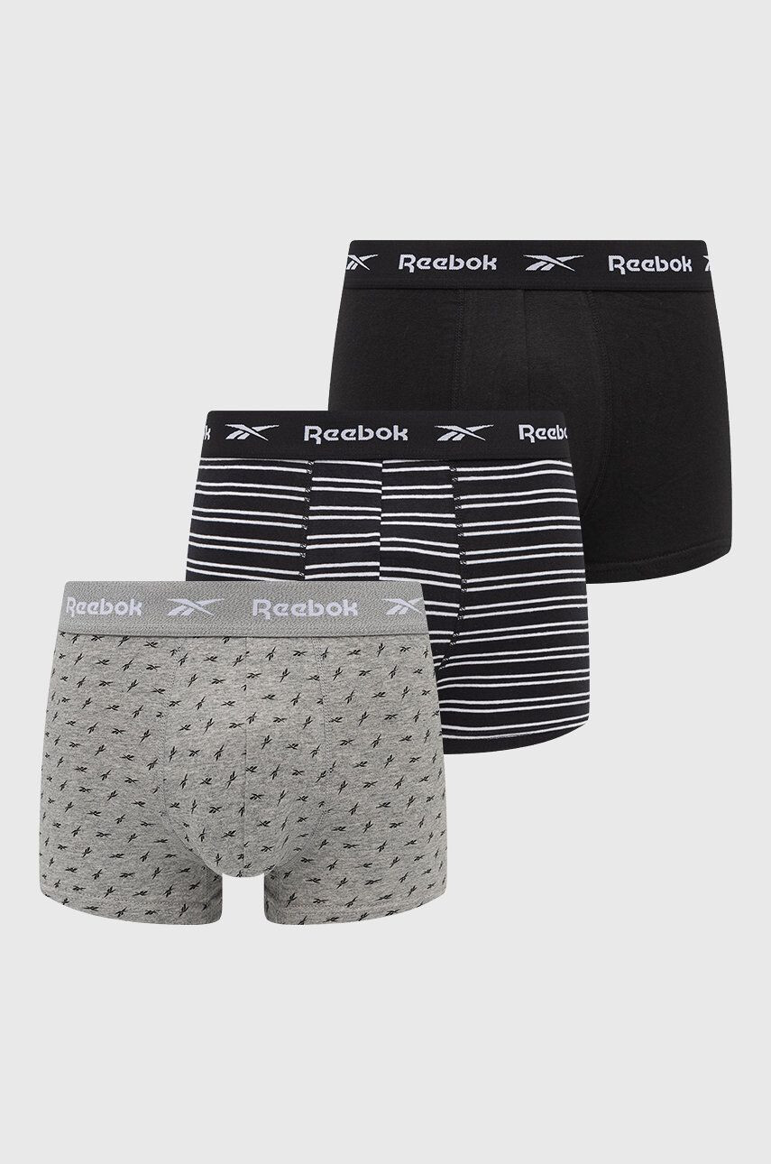 Reebok boxeralsó U5.F8362 (3 db) fekete férfi - Pepit.hu