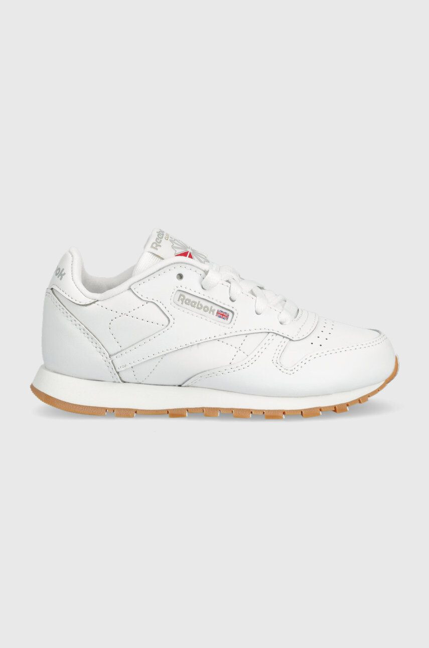 Reebok Classic gyerek bőr sportcipő CLASSIC LEATHER fehér - Pepit.hu